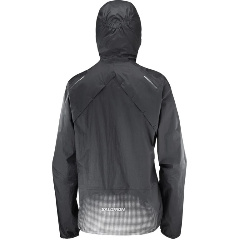 Black Salomon Bonatti Waterproof Women's Shell Jackets | IE FU6438